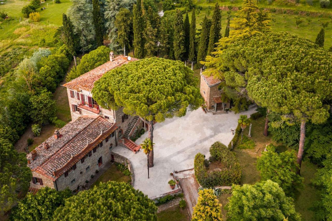 Villa Giarradea Кортона Экстерьер фото